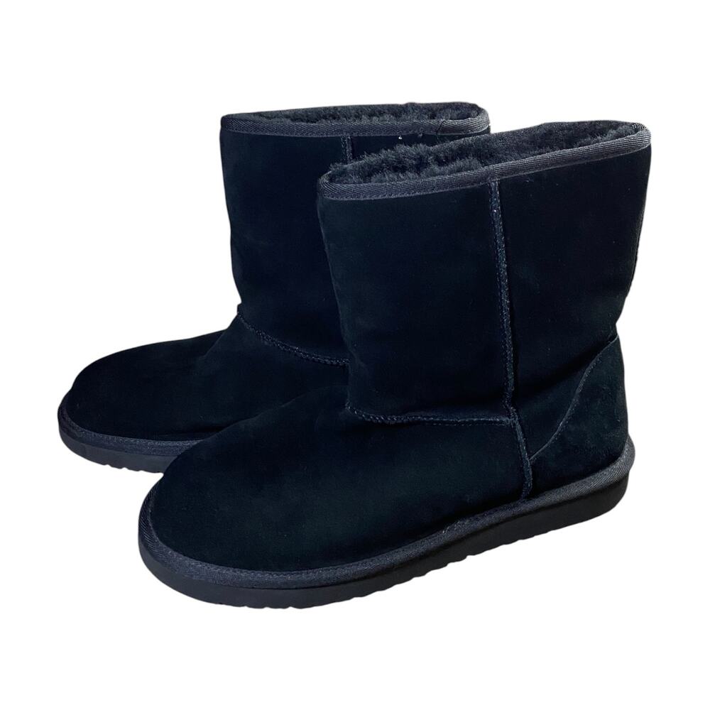 UGG x Koolaburra Classic Short Suede Shearling Boots - 11